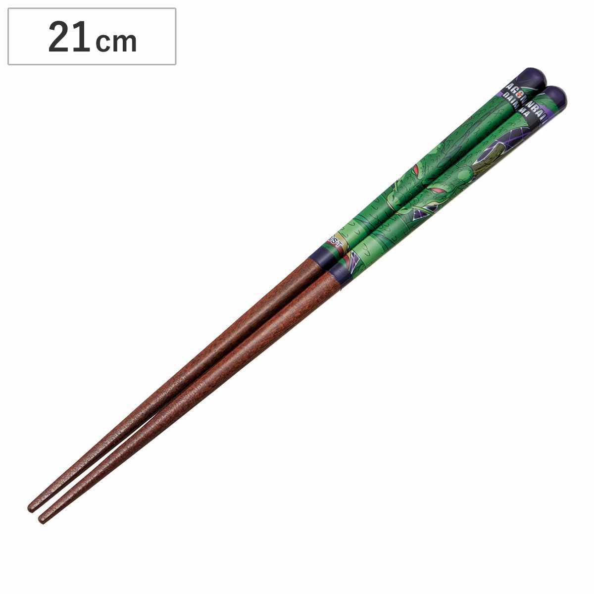 箸 塗り箸 21cm ドラゴンボールダイマ 神龍 （ 天然木 すべり止め 子ども 子供 キッズ カトラリー お箸 キャラクター かっこいい ）