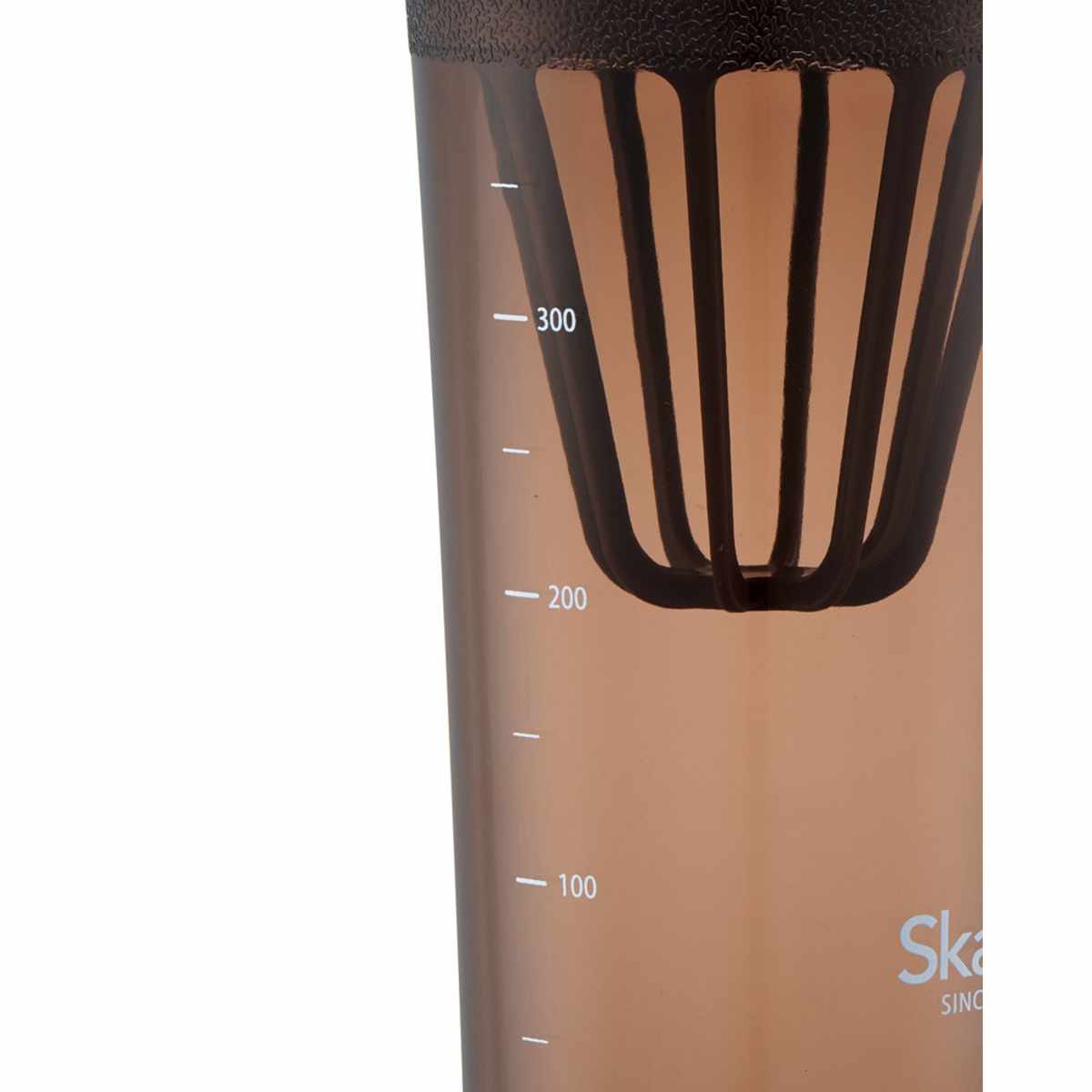 タンブラー 420ml シェイカー付タンブラー ( ボトル 持ち運び プロテイン カップ シンプル おしゃれ ふた付き ) 【グレー】 グレー