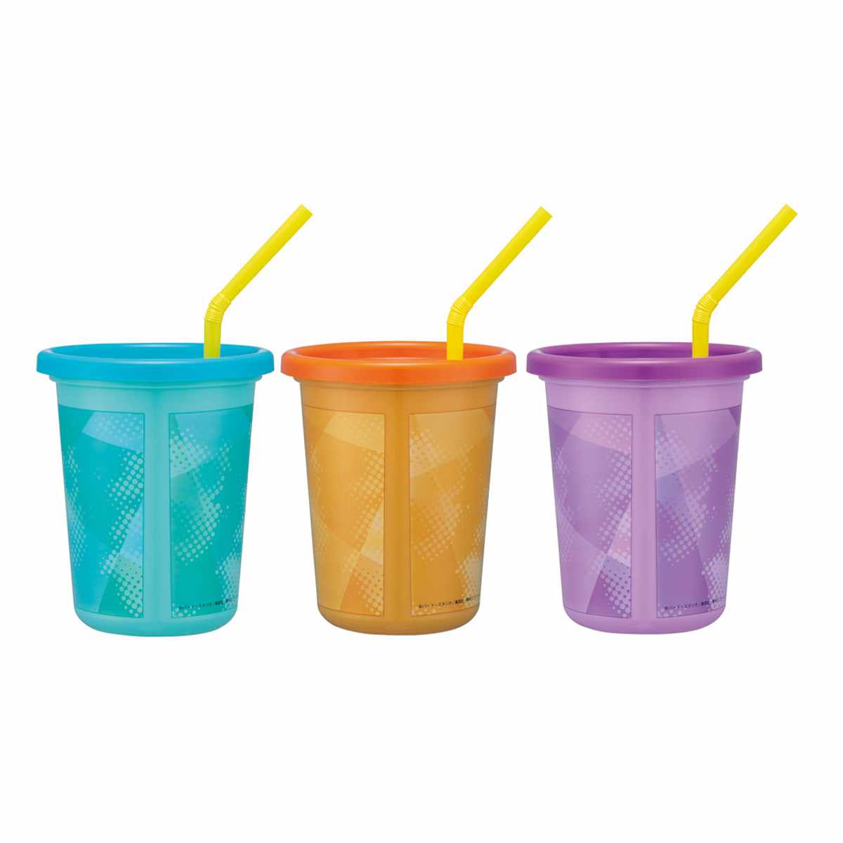 タンブラー 320ml ストロー付タンブラー 3個入 ドラゴンボールZ ( コップ キャラクター 子ども 子供 キッズ 食洗機対応 日本製 蓋付き フタ付き カップ ストローコップ ドラゴンボール ロゴ )