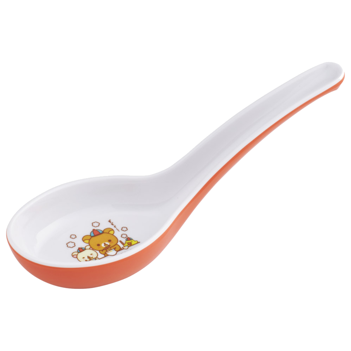 れんげ メラミンレンゲ リラックマ ( 食洗機対応 レンゲ キャラクター 中華 食器 中華食器 キッズ 子供 子ども ラーメン チャーハン 炒飯 )