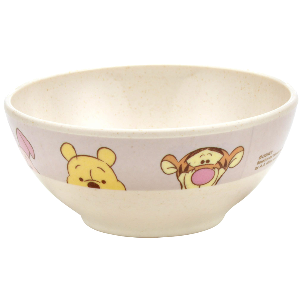 茶碗 バンブーメラミン くまのプーさん ( 食洗機対応 お茶碗 飯椀 お椀 メラミン ボウル 子ども用 割れにくい 食器 キッズ キャラクター ディズニー プーさん )