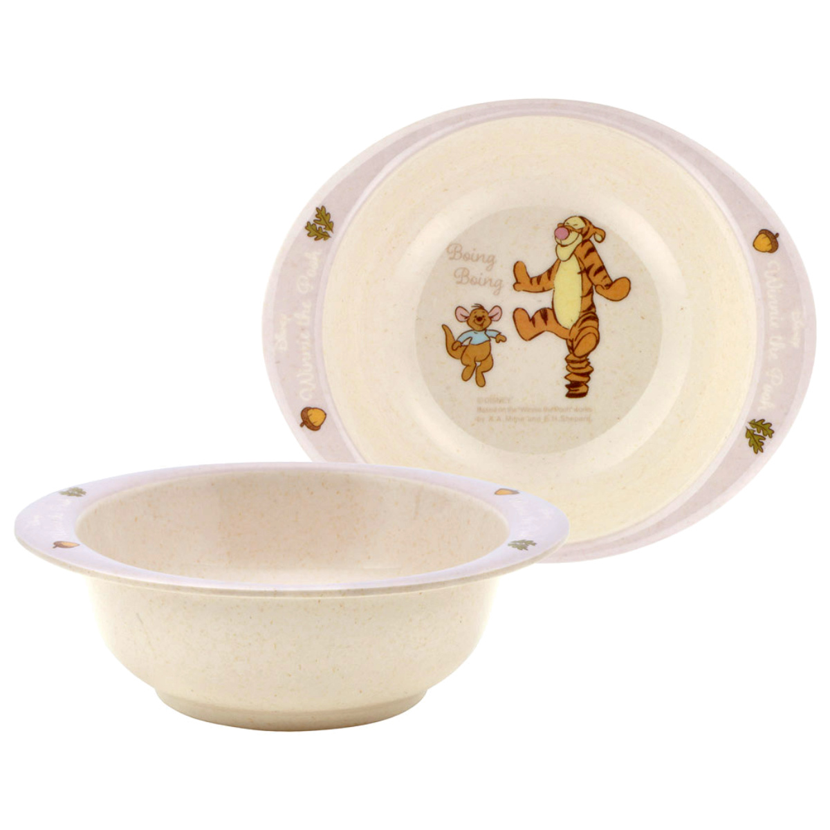 ボウル バンブーメラミン くまのプーさん ( 食洗機対応 皿 お皿 深皿 メラミン 子ども用 割れにくい 食器 キッズ キャラクター ディズニー プーさん )