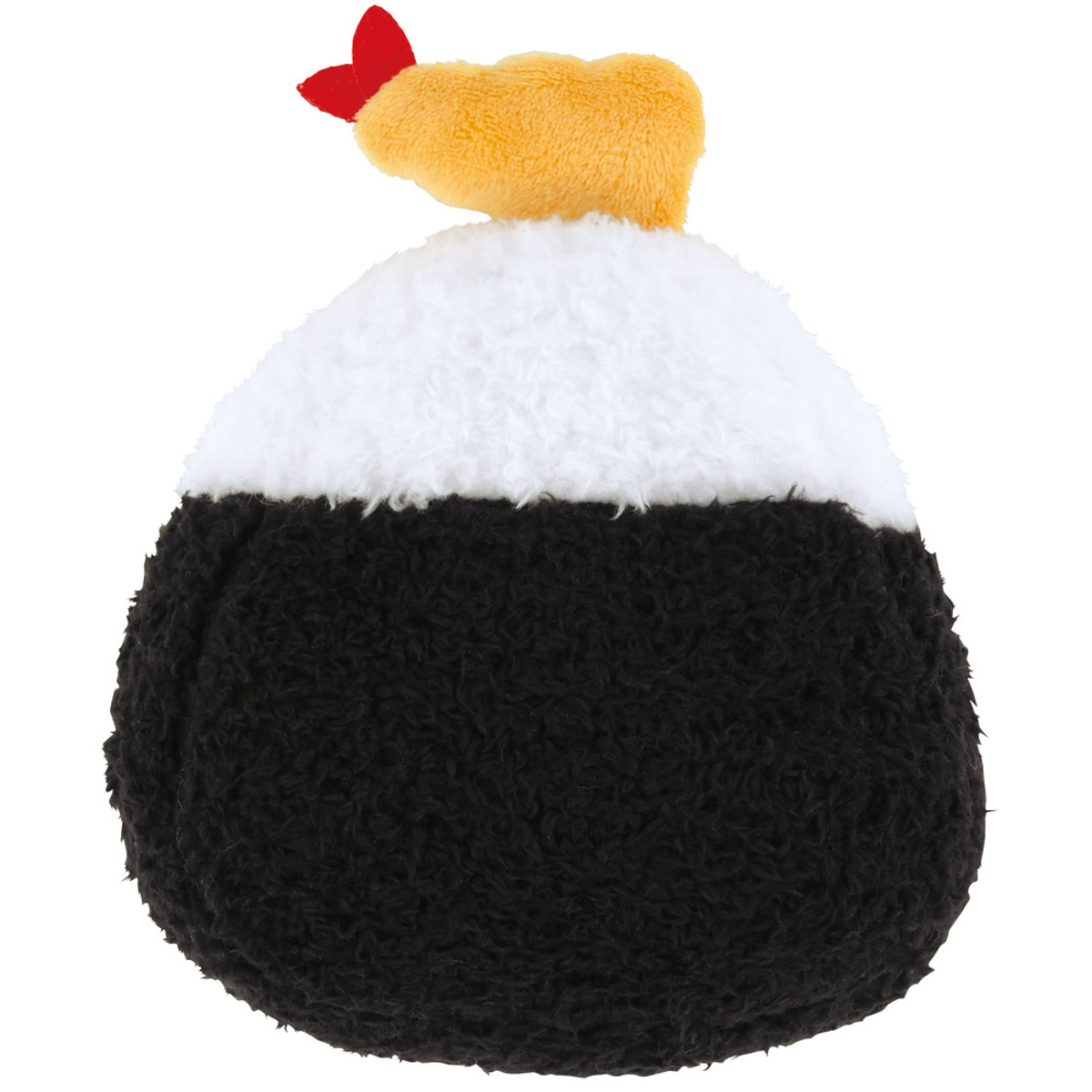 マスコット 磁石でくっつく ぬいぐるみ おにぎり ( インテリア 雑貨 オブジェ おもちゃ 人形 食べ物 小さい 癒し マグネット 小さめ 手のひらサイズ ふわふわ プレゼント ギフト かわいい ベビー 子供 大人 ) 【のり】 のり