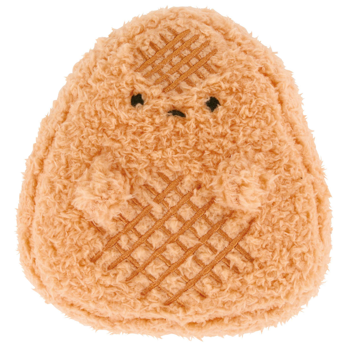 マスコット 磁石でくっつく ぬいぐるみ おにぎり ( インテリア 雑貨 オブジェ おもちゃ 人形 食べ物 小さい 癒し マグネット 小さめ 手のひらサイズ ふわふわ プレゼント ギフト かわいい ベビー 子供 大人 ) 【のり】 のり