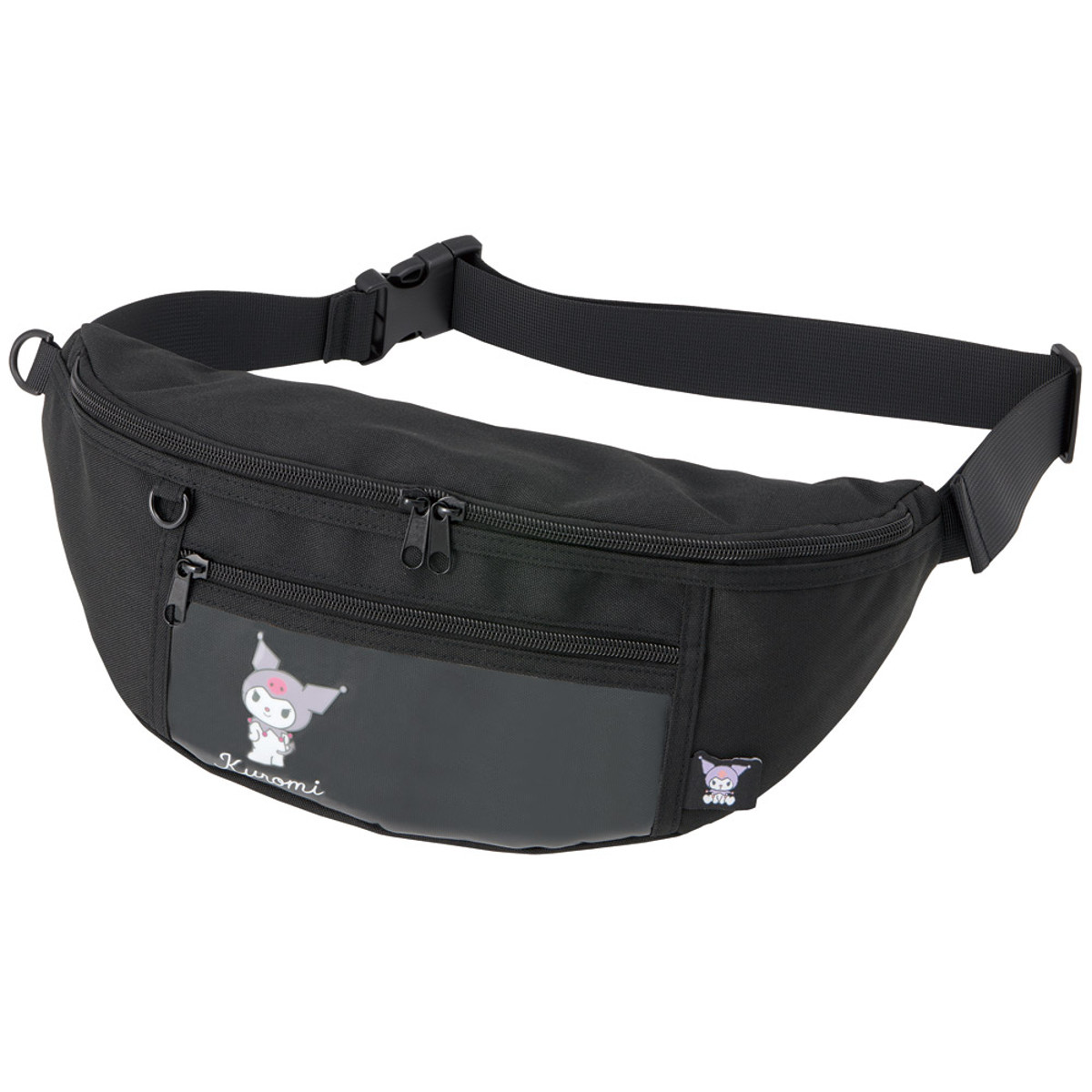 ボディバッグ クリアポケット付き サンリオ ( クロミ シナモロール ショルダーバッグ ウエストポーチ 斜めがけ 子供 大人 バッグ かわいい クリアポケット 鞄 かばん 斜めがけバッグ 肩掛けバッグ サコッシュ キャラ キャラクター ) 【シナモロール】 シナモロール