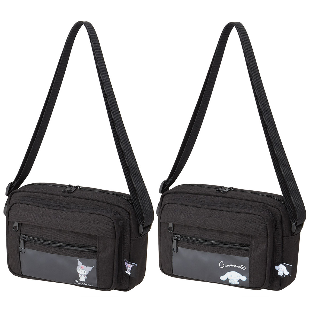 ショルダーバッグ サンリオ ( クロミ シナモロール 斜めがけ 子供 大人 バッグ かわいい クリアポケット 鞄 かばん 斜めがけバッグ 肩掛けバッグ サコッシュ キャラ キャラクター ) 【クロミ】