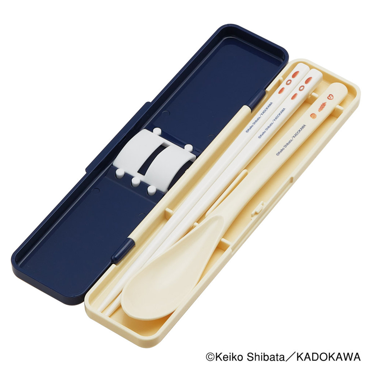 抗菌コンビセット パンどろぼう 音の鳴らない お箸 スプーン ( 食洗機対応 18センチ カトラリー 抗菌 日本製 食洗機OK カトラリーセット 銀 AG 持ち運び お弁当 弁当 抗菌加工 箸箱 )