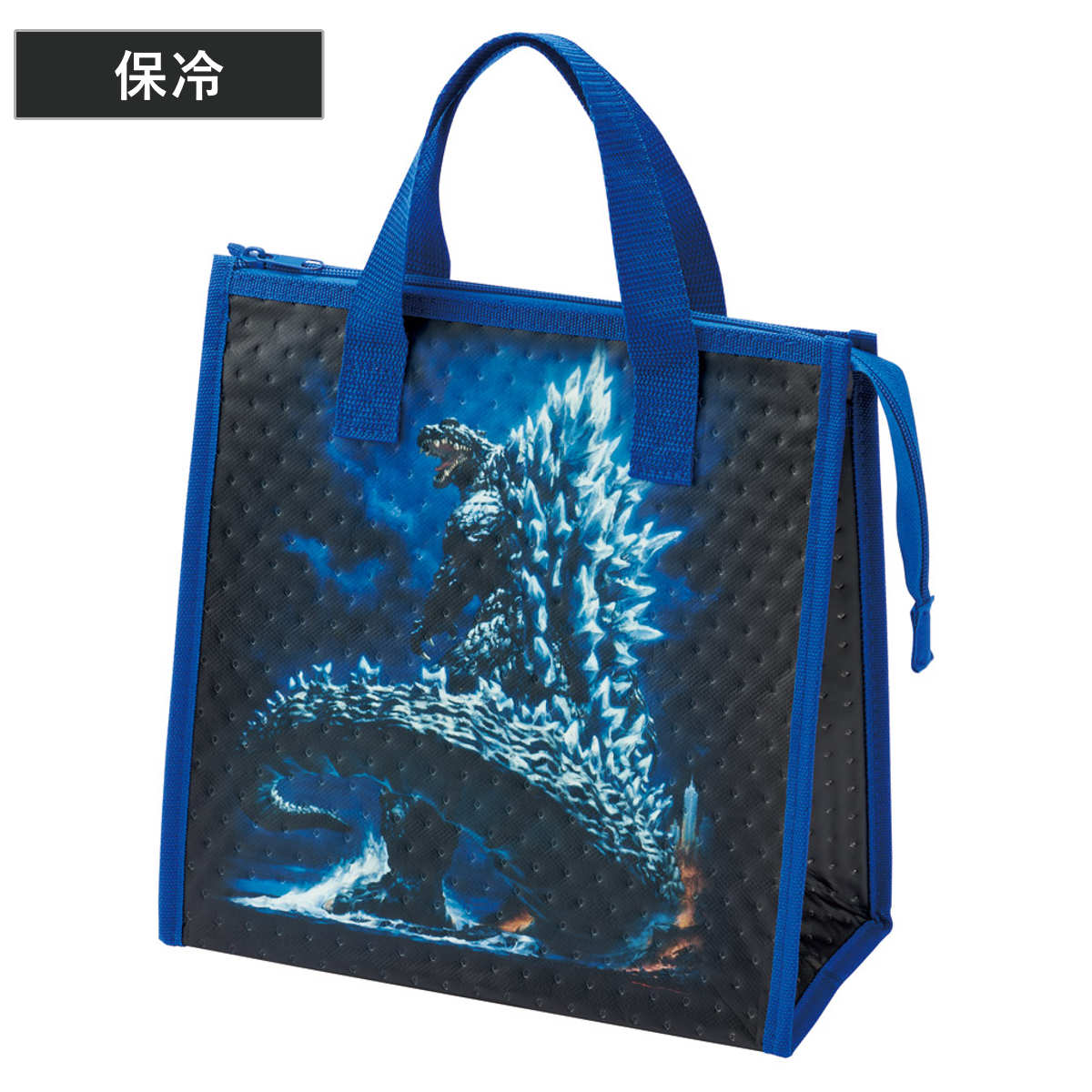 ランチバッグ 不織布保冷バッグ ゴジラ 2004 ( 保冷ランチバッグ 保冷 弁当袋 お弁当袋 四角 ランチトートバッグ 保温 ランチトート お弁当箱 弁当 袋 ランチ マチ付き お弁当入れ 保冷バッグ )