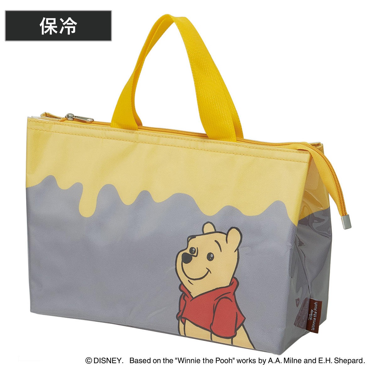 ランチバッグ カバー付きランチバッグ プーファニーフェイス （ お弁当袋 ミニバッグ 手提げ サブバック 鞄 保温 バッグ ビニール加工 かばん カバン お弁当用 お弁当入れ 保冷剤 保冷ランチバッグ ）