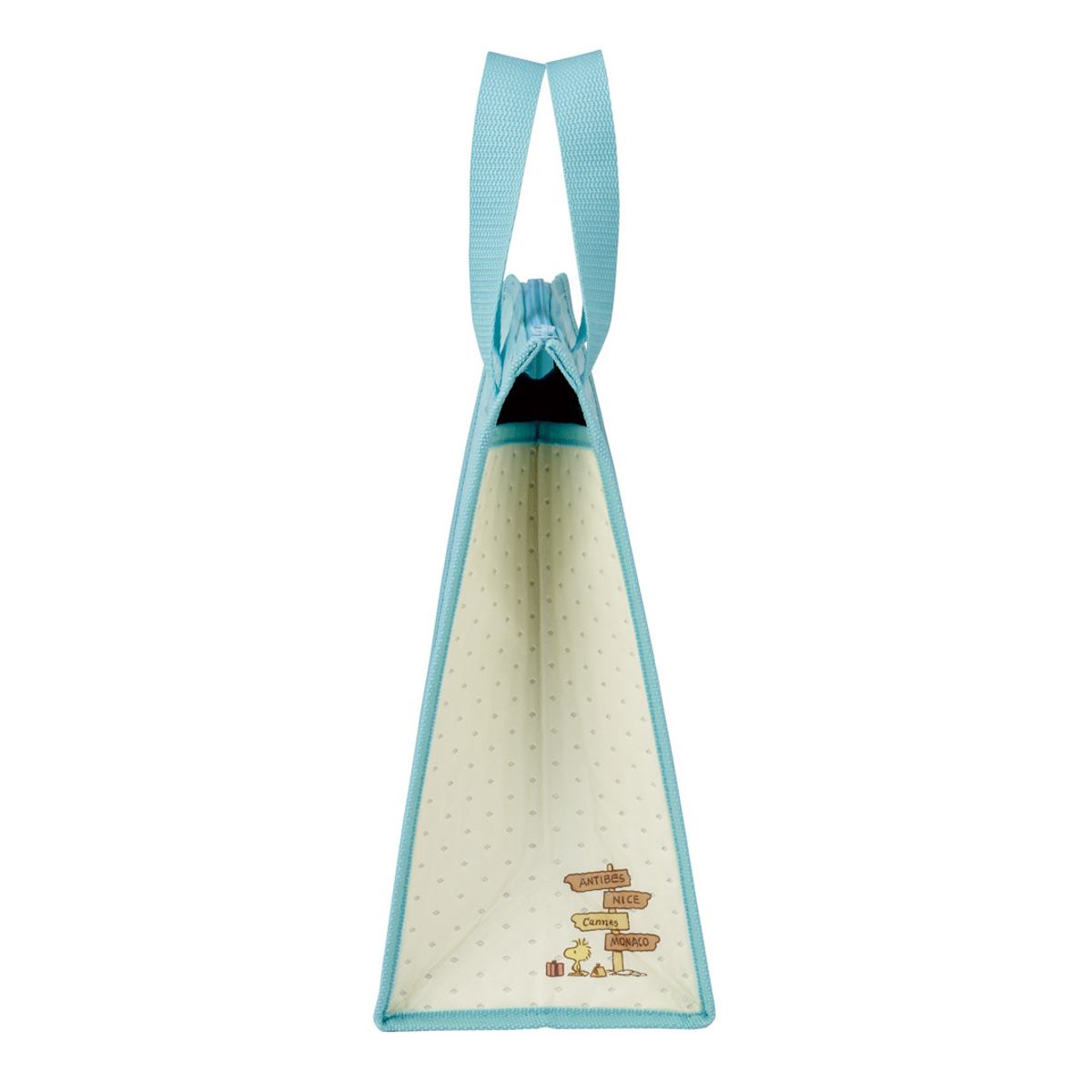 保冷バッグ 不織布保冷バッグ ウッドストック トラベル ( 保冷ランチバッグ 保冷 弁当袋 お弁当袋 四角 ランチトートバッグ 保温 ランチトート お弁当箱 弁当 袋 ランチ マチ付き お弁当入れ )