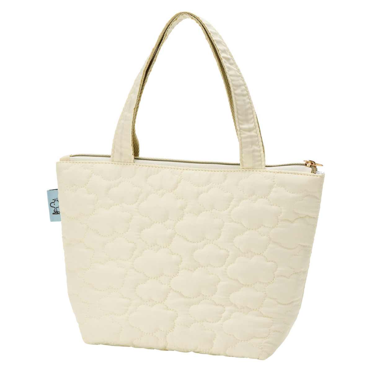 保冷バッグ キルト生地保冷ランチトート ウッドストック トラベル ( お弁当袋 ミニバッグ 手提げ サブバック 鞄 保温 保冷 バッグ トート キルティング かばん カバン お弁当用 お弁当入れ 保冷剤 保冷ランチバッグ )