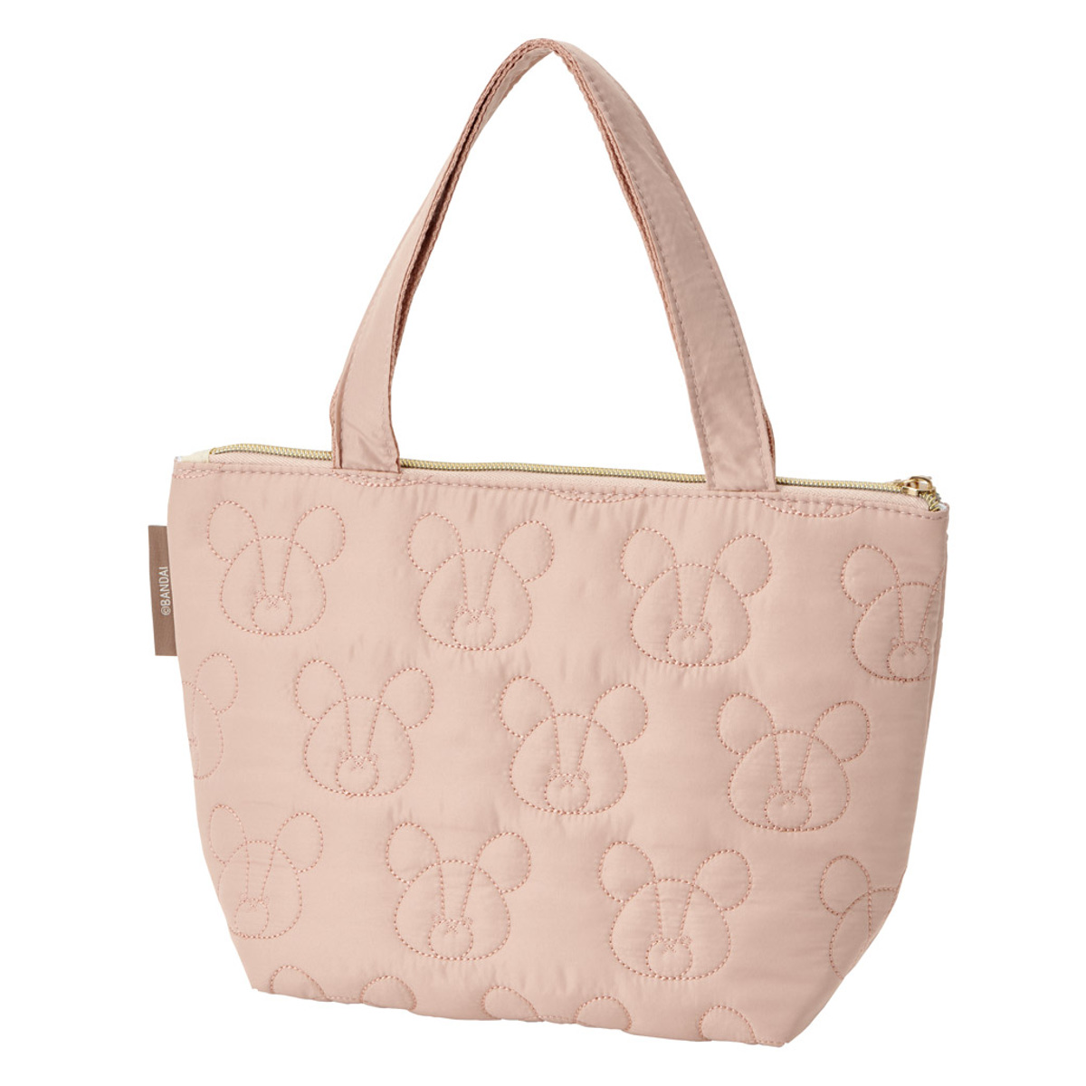 保冷バッグ キルト生地保冷ランチトート くまのがっこうココア ( お弁当袋 ミニバッグ 手提げ サブバック 鞄 保温 保冷 バッグ トート キルティング かばん カバン お弁当用 お弁当入れ 保冷剤 保冷ランチバッグ )