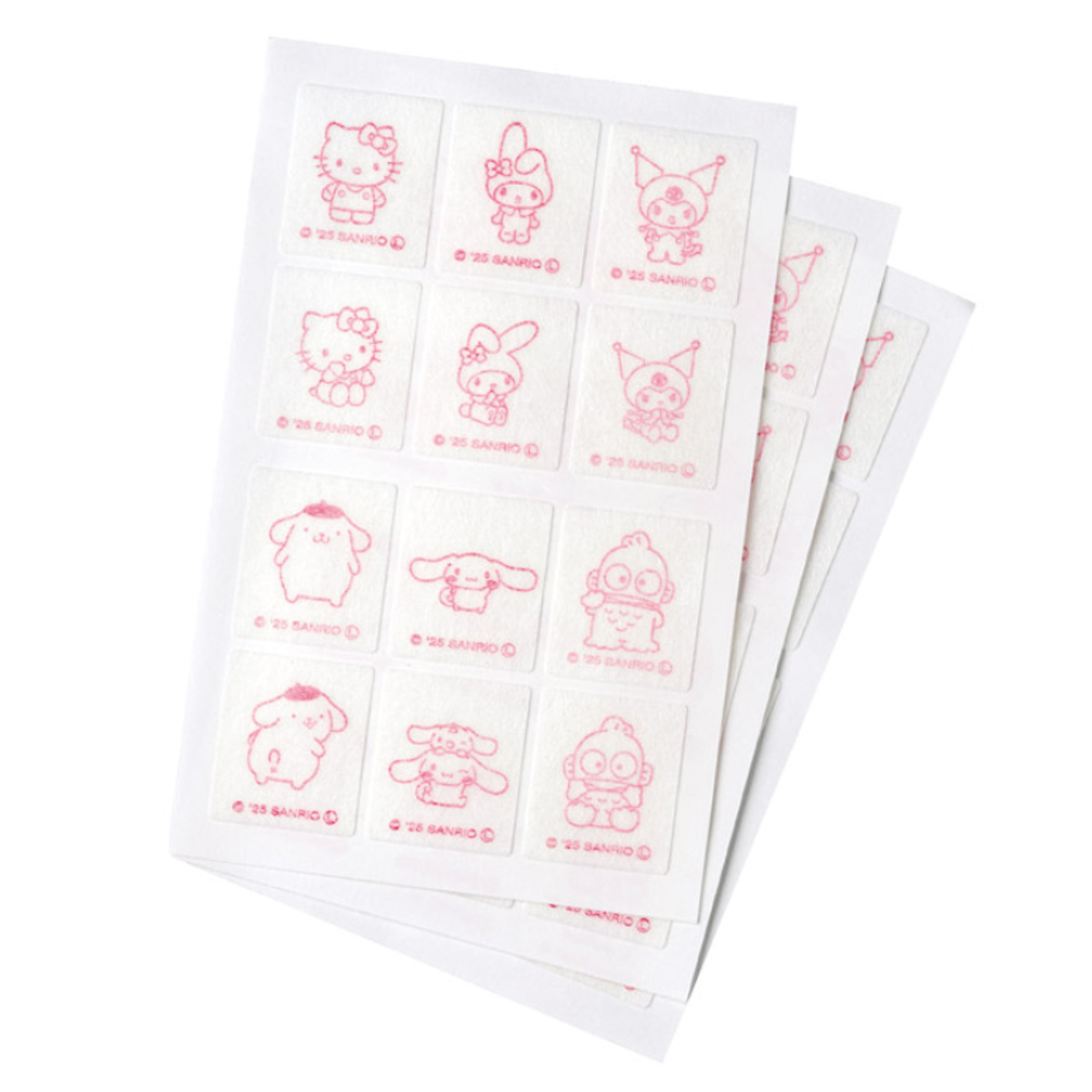 虫除けシール 36枚入 サンリオキャラクター ( サンリオ アウトドア 虫よけシール ユーカリ油配合 虫対策グッズ 虫除け用品 貼るだけ シールタイプ 虫除け 虫よけ シール 天然成分配合 子供用 日本製 )