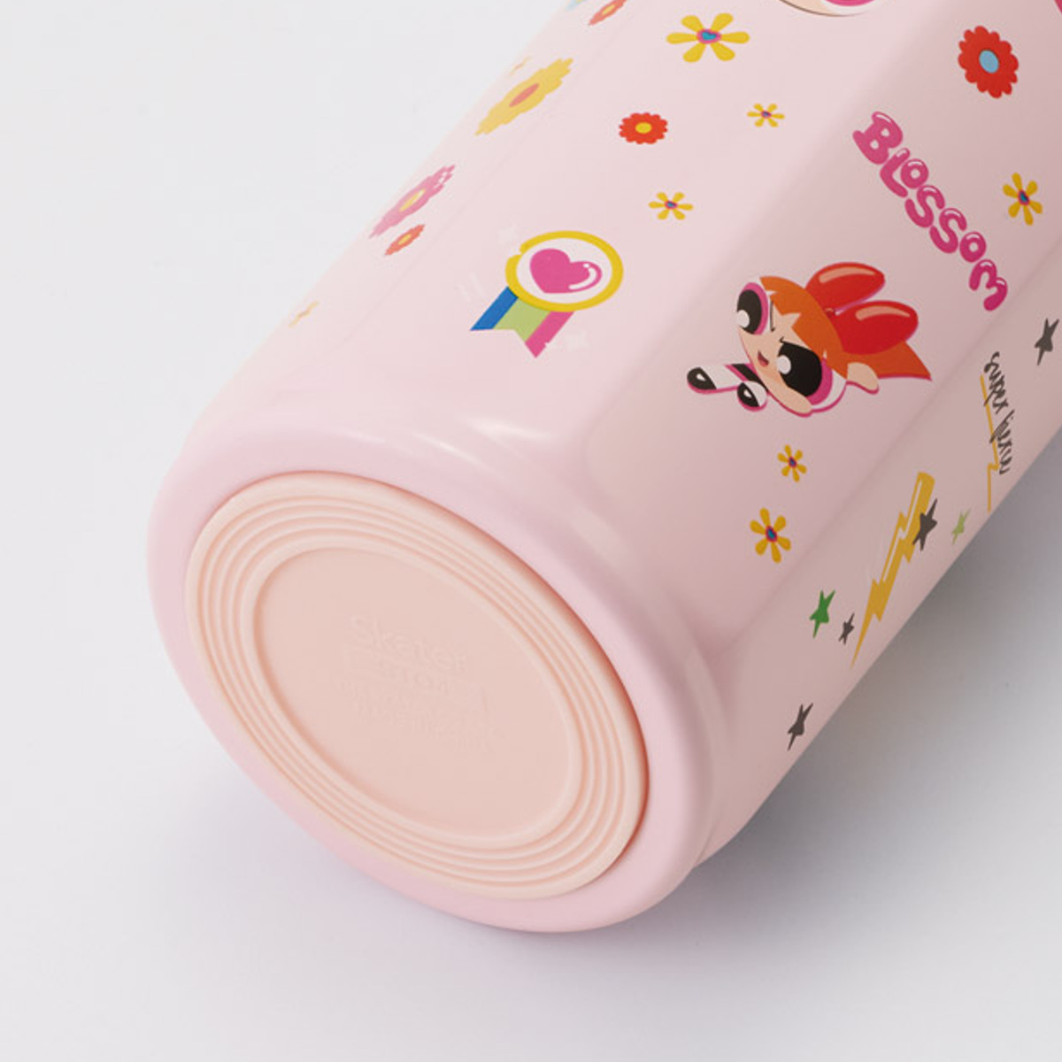 水筒 350ml 八角ステンレスボトル パワーパフガールズ ( マグボトル 保温 保冷 直飲み マグ W飲み口 ボトル コンパクト 広口 八角形 ステンレス ステンレスボトル マイボトル ミニボトル スリム )