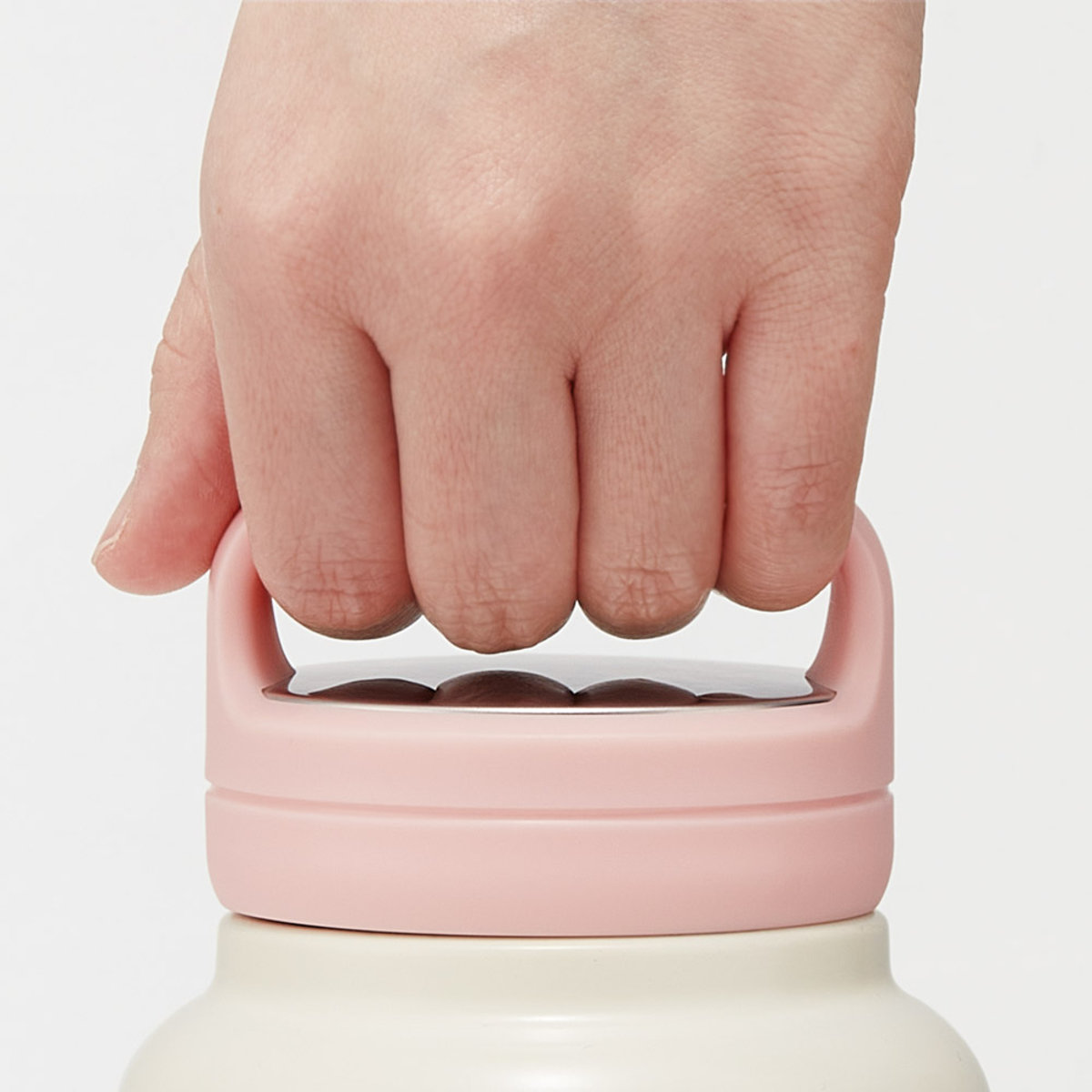 水筒 1L スクリューハンドルマグボトル ミッフィー ( 直飲み 保温 保冷 マグボトル ステンレスボトル ハンドル付き 真空二重構造 マグ ボトル ダイレクトボトル ステンレス マイボトル アウトドア 大容量 )