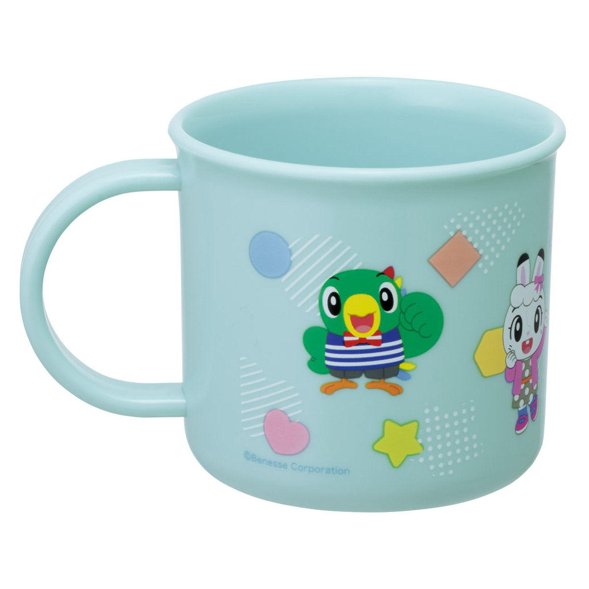 コップ 食洗機対応プラコップ しまじろうPOP ( プラコップ 耐熱 食洗機対応 レンジ対応 割れにくい 日本製 プラスチック製 食洗機OK レンジOK 給食 小さい 軽量 マグ プラ カップ )