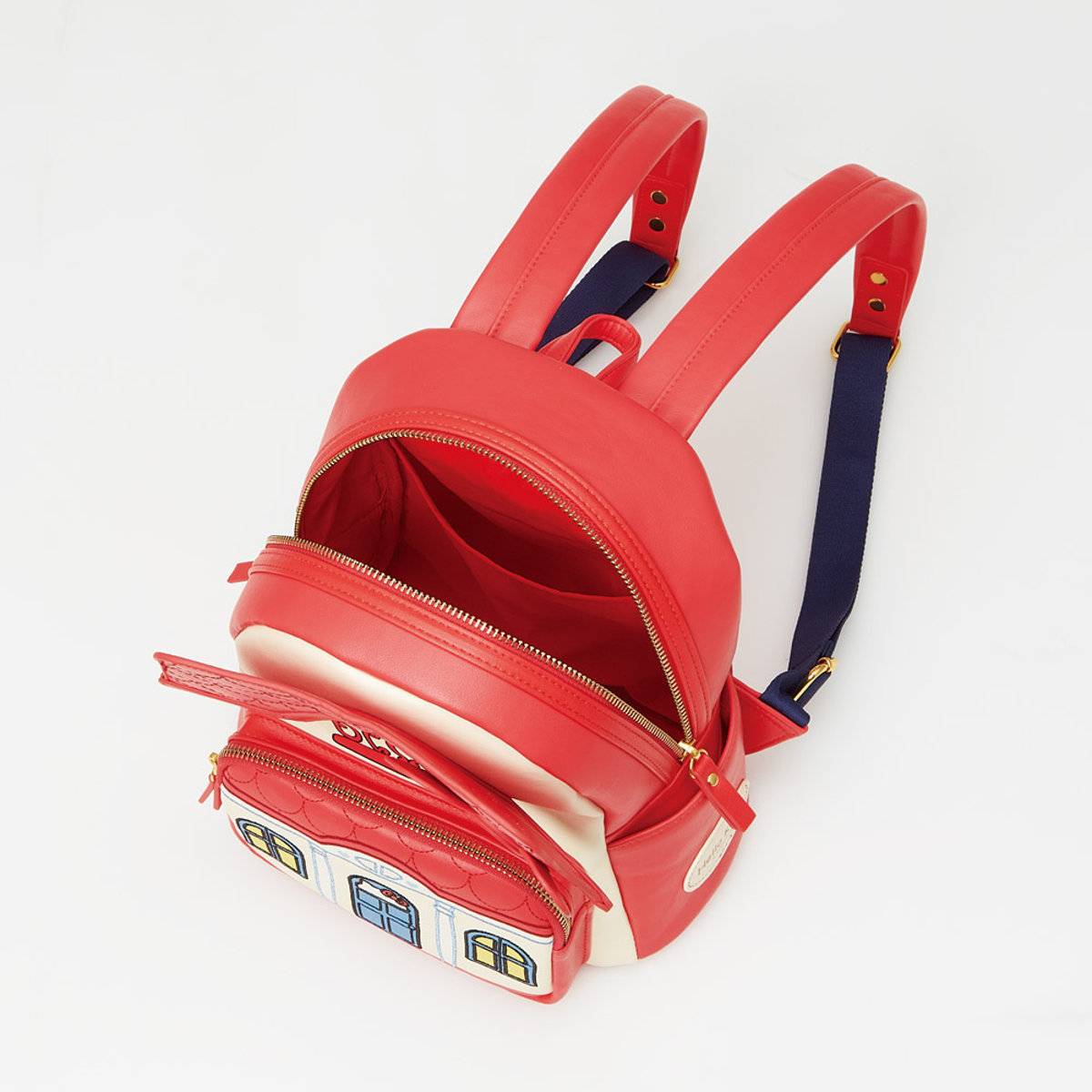 ミニリュック ハローキティ ( リュックサック 子供用 キッズ 幼児 通園 入園 遠足 かわいい キティ リュック 通園リュック お家型 おうち 保育園 幼稚園 旅行 お出かけ )