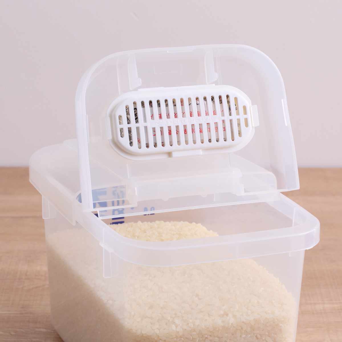 米びつ 防虫米びつ 2kg用 セリュー ( 2kg 計量カップ付き キャスター付き 無洗米対応 ライスボックス 米櫃 こめびつ 米 お米 保存 保管 無洗米 対応 防虫 ライスストッカー 米ストッカー コメビツ 防虫効果 虫除け お米収納 防虫剤 )