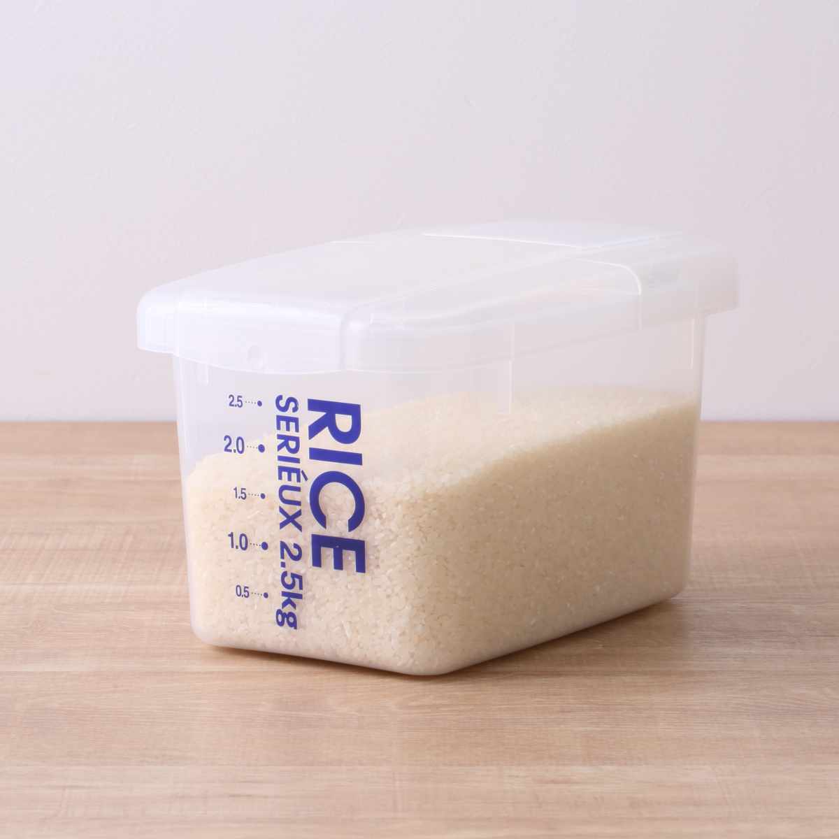 米びつ 防虫米びつ 2kg用 セリュー ( 2kg 計量カップ付き キャスター付き 無洗米対応 ライスボックス 米櫃 こめびつ 米 お米 保存 保管 無洗米 対応 防虫 ライスストッカー 米ストッカー コメビツ 防虫効果 虫除け お米収納 防虫剤 )