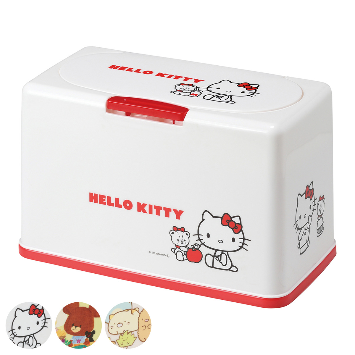 マスクケース 抗菌マスクストッカー 銀イオン抗菌 約50枚収納 キャラクター （ ハローキティ くまのがっこう すみっコぐらし マスク ケース かわいい マスク収納 使い捨てマスク 収納ケース 収納 可愛い 抗菌 マスク入れ ） 【すみっコぐらし】