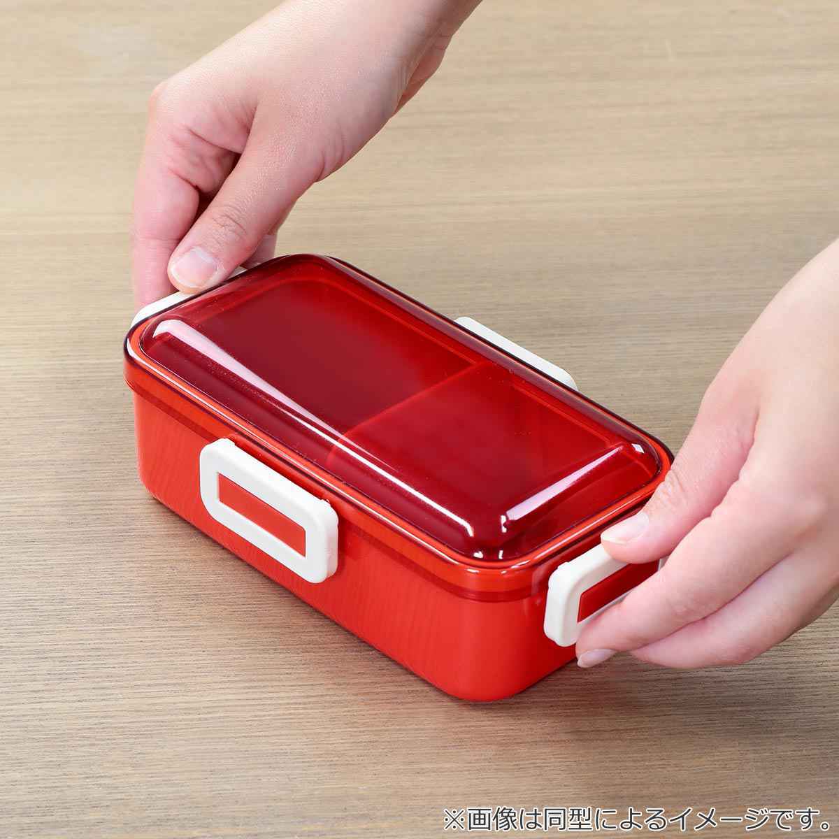 弁当箱 530ml ふわっと弁当箱 ムーミン80 ( ランチボックス 食洗機対応 レンジ対応 一段 ドーム型 4点ロック 1段 日本製 仕切り付き 食洗機OK レンジOK お弁当 弁当 一段弁当 )