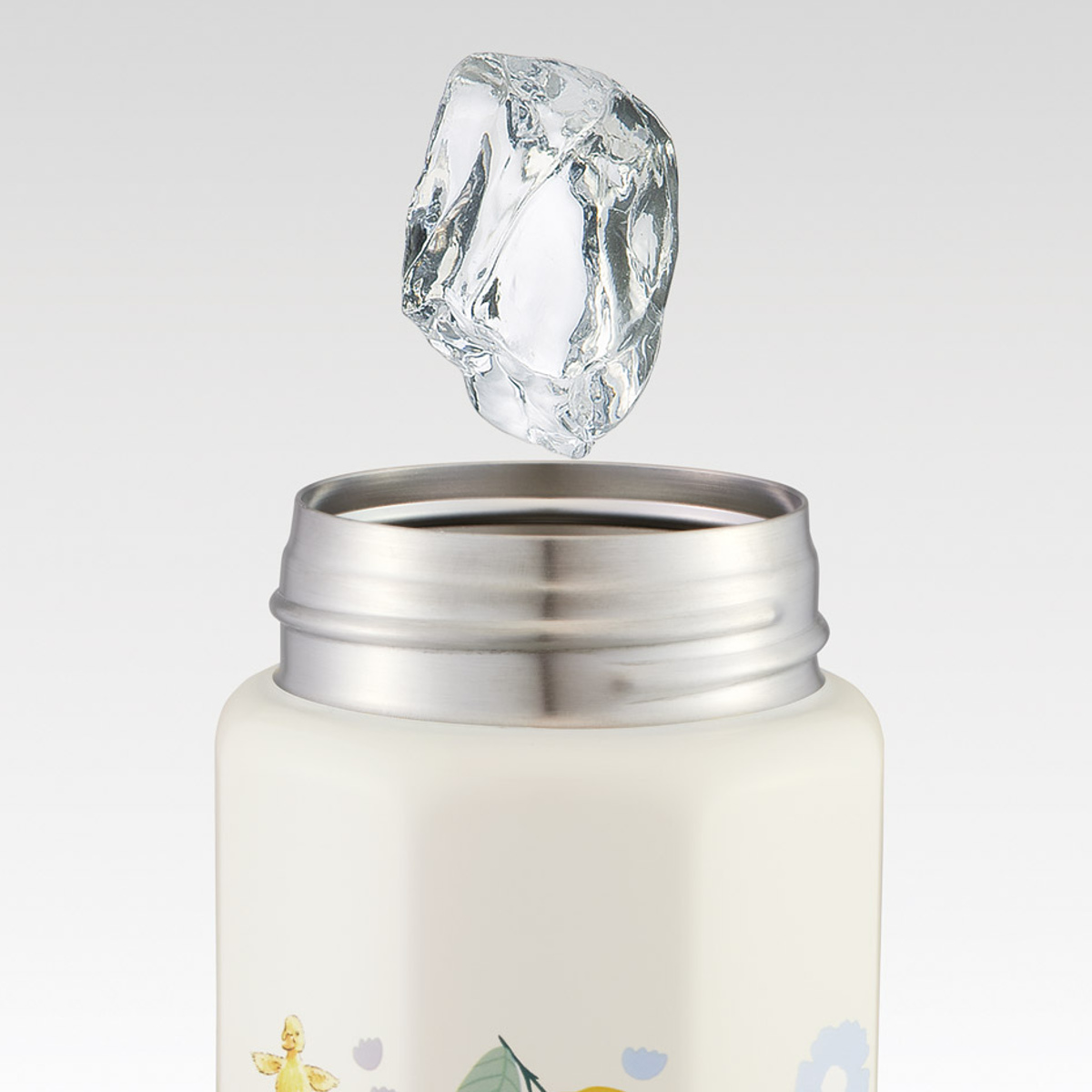 水筒 500ml 八角ステンレスボトル500ml ピーターラビット シトロン ( 保温 保冷 直飲み マグボトル スクリュー マグ ボトル 広口 保温保冷 キッズ 大人 子供 直のみ ステンレスボトル ダイレクトボトル )