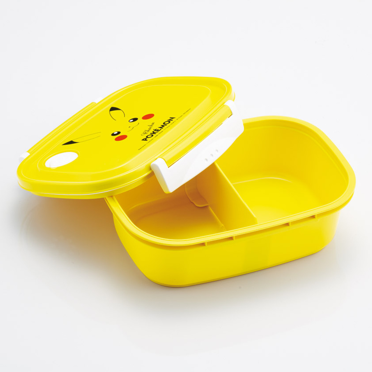 弁当箱 720ml ラク軽弁当箱 L ピカチュウフェイス25 ( ポケットモンスター お弁当箱 レンジ対応 食洗機対応 ランチボックス 冷凍 日本製 冷凍OK レンジOK 食洗機OK 軽量 軽い お弁当 弁当 一段 仕切り付き 保存容器 かわいい )