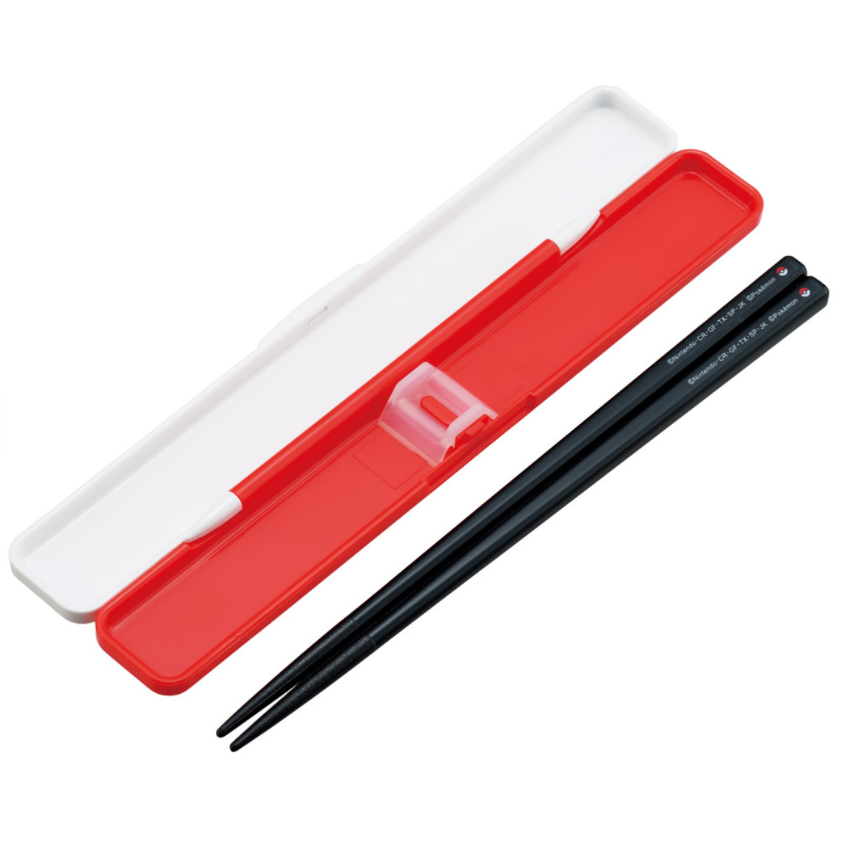 音の鳴らない箸・箸箱セット モンスターボール25 ( 箸箱セット 箸 お箸 箸箱 セット 食洗機対応 大人用 日本製 食洗器OK 音が鳴らない カトラリーセット 持ち運び 携帯 カトラリー お箸セット 通勤 通学 )