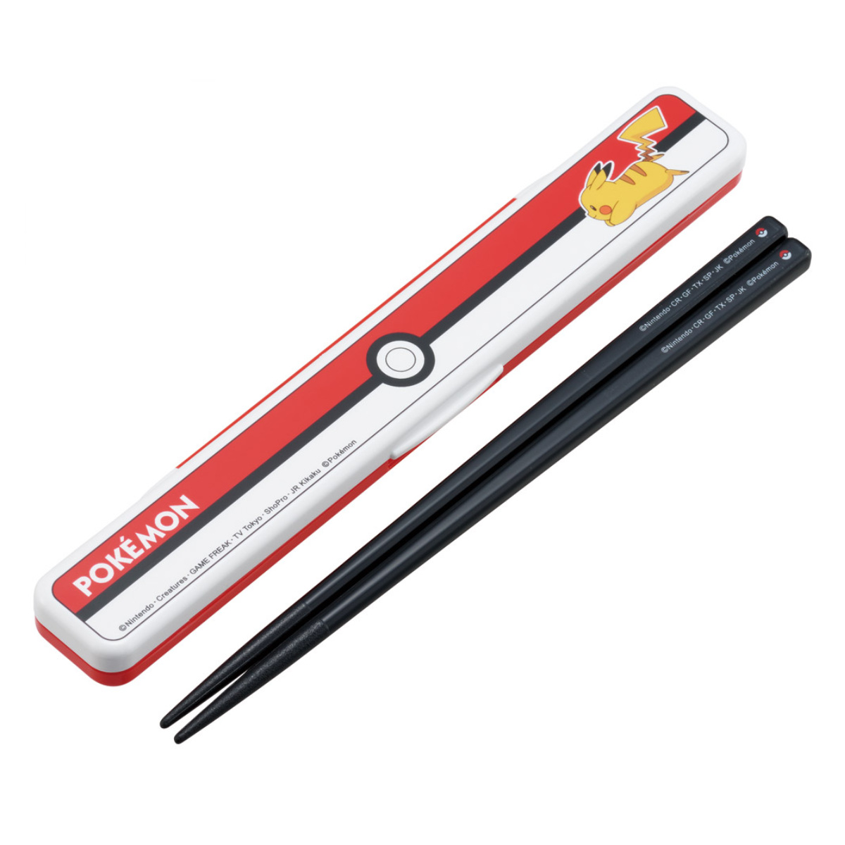 音の鳴らない箸・箸箱セット モンスターボール25 ( 箸箱セット 箸 お箸 箸箱 セット 食洗機対応 大人用 日本製 食洗器OK 音が鳴らない カトラリーセット 持ち運び 携帯 カトラリー お箸セット 通勤 通学 )