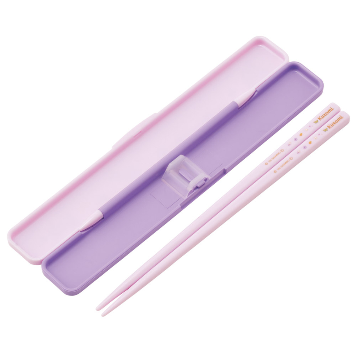 音の鳴らない箸・箸箱セット クロミパステル水彩花柄 ( 箸箱セット 箸 お箸 箸箱 セット 食洗機対応 大人用 日本製 食洗器OK 音が鳴らない カトラリーセット 持ち運び 携帯 カトラリー お箸セット 通勤 通学 )