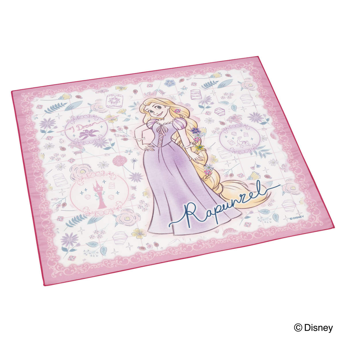 ランチクロス ラプンツェル26 ( ナフキン ランチョンマット 弁当包み 三角巾 給食ナフキン 日本製 お弁当箱 弁当 弁当箱 包み 入れ 子供用 幼稚園 保育園 給食 キッズ 正方形 子供 )