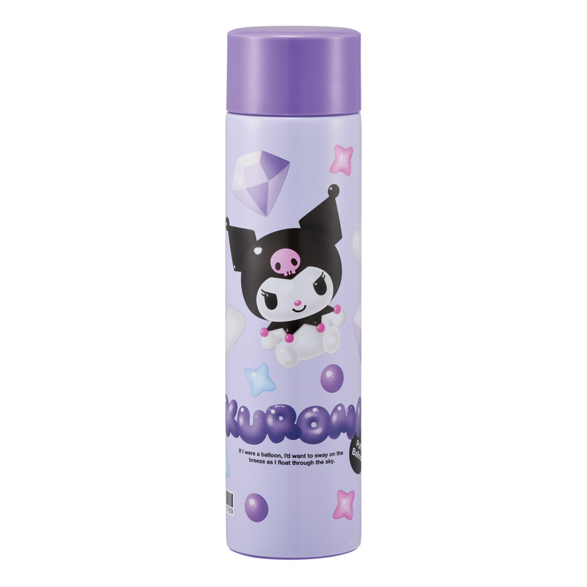 水筒 160ml プチステンレスマグボトル クロミぷっくりバルーン ( クロミ ミニ 保温 保冷 直飲み マグボトル ダイレクト スクリュー マグ ボトル スリム コンパクト ステンレスボトル ダイレクトボトル )