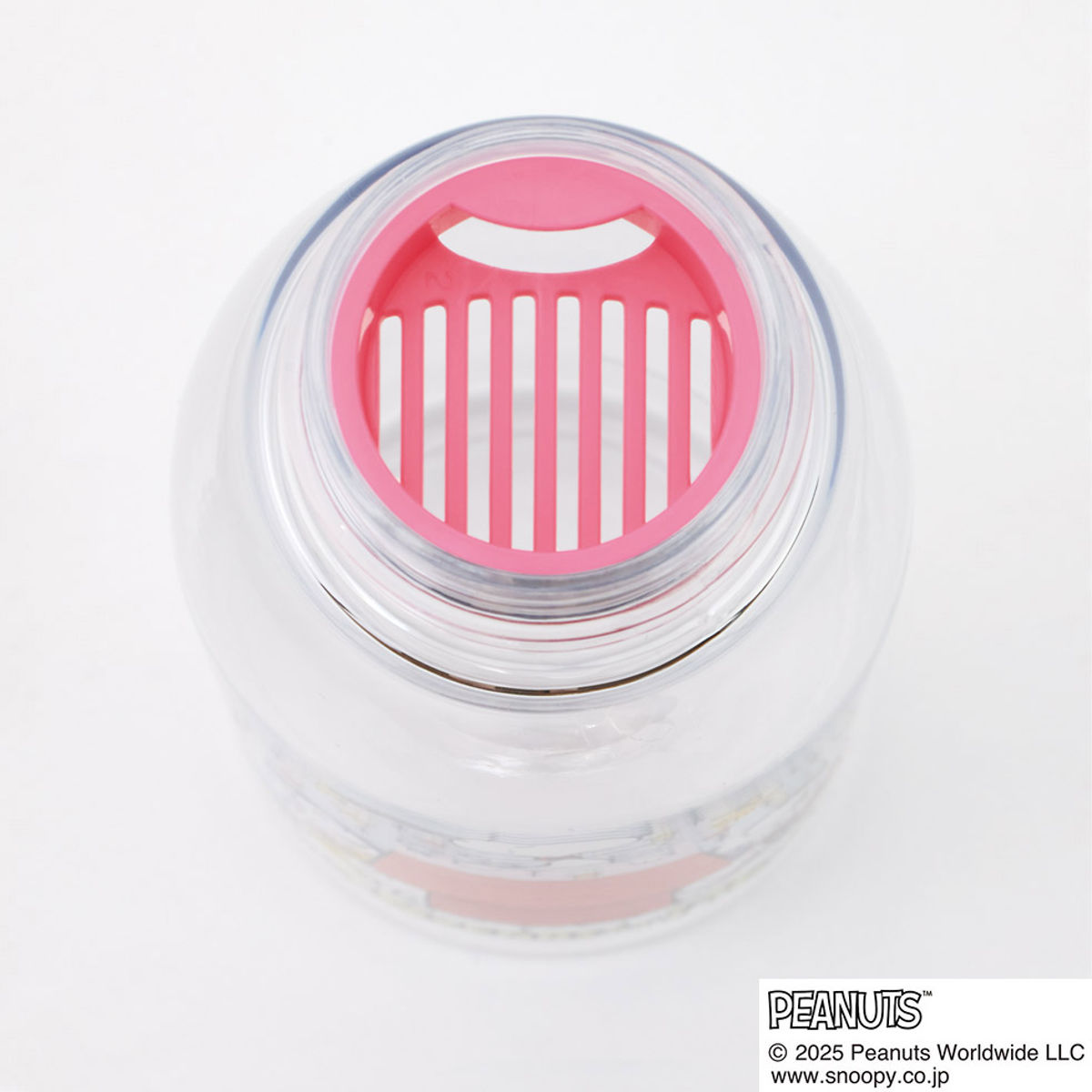 水筒 500ml スタイリッシュブローボトル PEANUTSダンス ( スヌーピー 直飲み ボトル プラボトル こし器付 軽量 プラスチックボトル ダイレクトボトル 直のみ マグ プラスチック スタイリッシュ プラスチック水筒 )