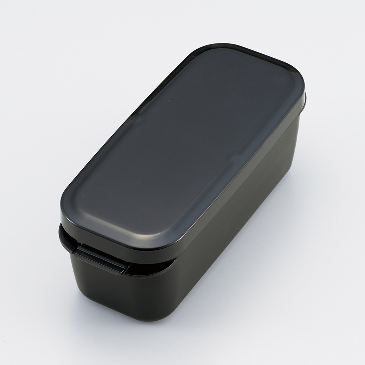 弁当箱 930ml ラク洗2段ランチボックス パッキン一体 ( お弁当箱 ランチボックス レンジ対応 食洗機対応 2way 日本製 レンジOK 食洗機OK 一段 二段 弁当 お弁当 洗いやすい 大人 子ども ) 【サンドホワイト】 サンドホワイト