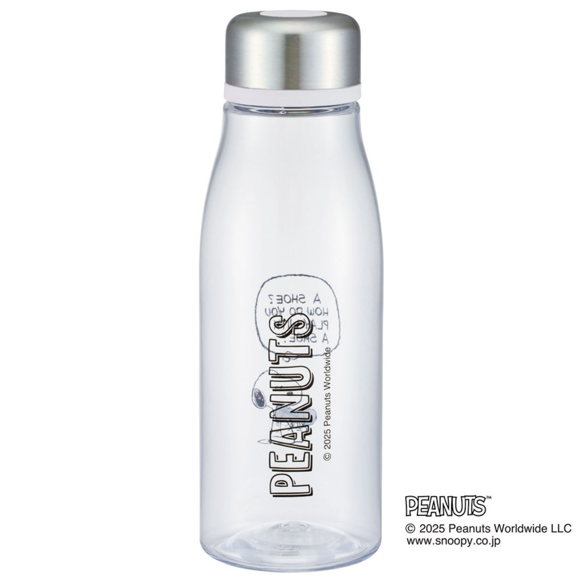 水筒 500ml スタイリッシュブローボトル スヌーピー ( 直飲み ボトル プラボトル こし器付 軽量 プラスチックボトル ダイレクトボトル 直のみ マグ プラスチック スタイリッシュ プラスチック水筒 )