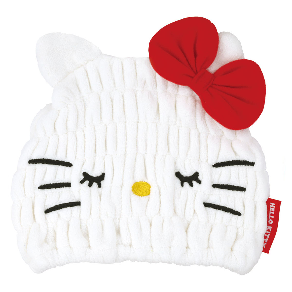 ヘアキャップ 吸水速乾タオルキャップ ハローキティ ねむねむ ( タオルキャップ ドライキャップ 子供 キッズ お風呂上がり キャラクター サンリオ SANRIO キティ 吸水キャップ マイクロファイバー 速乾 風呂上り プール かわいい )