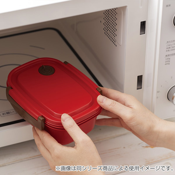 dショッピング |お弁当箱 １段 2点ロック 軽量 ラク軽弁当箱 S 430ml ランチボックス （ 弁当箱 レンジ対応 食洗機対応 冷凍 保存容器  レンジOK 食洗機OK 一段 二点ロック 軽い 冷凍弁当 日本製 シンプル 汁漏れしにくい 仕切り付き ） 【 ブラック 】 | カテゴリ：弁当箱  ...