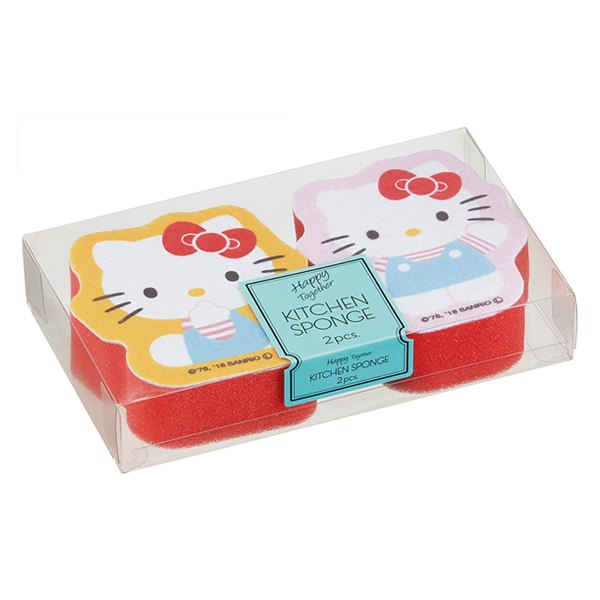 dショッピング |キッチンスポンジ 2個入り ハローキティ dショッピング |キッチンスポンジ 2個入り ハローキティ