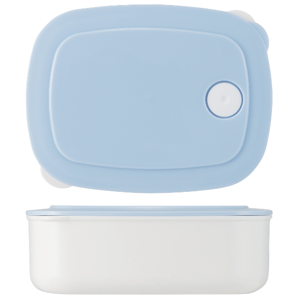 保存容器 おかず冷凍作りおき容器 400ml パステル 冷凍保存 レンジ対応 ( フードストッカー お弁当箱 プラスチック 食洗機対応 電子レンジ対応 冷凍対応 フードコンテナ 食品保存容器 エア弁 保存 容器 ケース 冷凍 ) 【イエロー】 イエロー