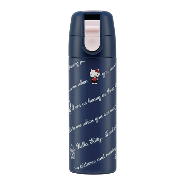 Dショッピング 水筒 ミニ 140ml ステンレス ワンプッシュ ハローキティ キティ 保温 保冷 直飲み ミニボトル マグボトル コンパクト 小さい 直のみ ワンタッチ すいとう ステンレスボトル キャラクター カテゴリ 水筒の販売できる商品 リビングート
