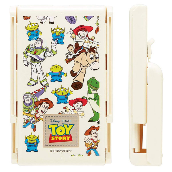 サンドイッチケース 折りたたみ トイ ストーリー 三角 子供 ランチボックス お弁当箱 サンドイッチ サンドウィッチ ケース 弁当箱 容器 たためる ウッディ バズ ライトイヤー ジェシー ハム エイリアン ランチバッグ ベルト 弁当箱 Lohaco