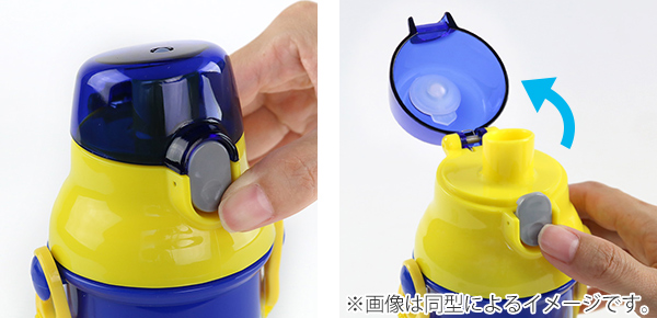 水筒 プラスチック 直飲み ムーミン アニメーション プラワンタッチボトル 480ml 軽量 子供 食洗機対応 幼稚園 食洗機ok キャラクター キッズ 軽い 子供用水筒 Moomin 飲みやすい プレゼント 保育園 キャラ プラスチック製 ショルダーベルト