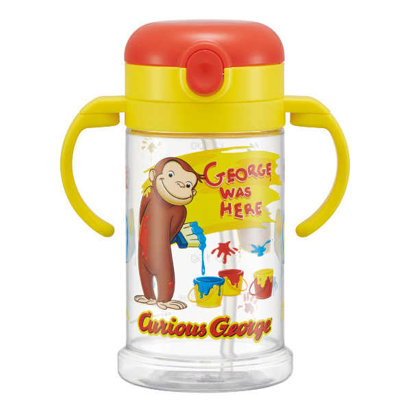 Dショッピング ストローマグ おさるのジョージ 折りたたみ 370ml 両手マグ キャラクター ベビーマグ 赤ちゃん マグ ストロー 1歳 おさる ジョージ トレーニングコップ トレーニングマグ プラスチック 肩紐 カテゴリ ベビーカップ マグセットの販売できる商品