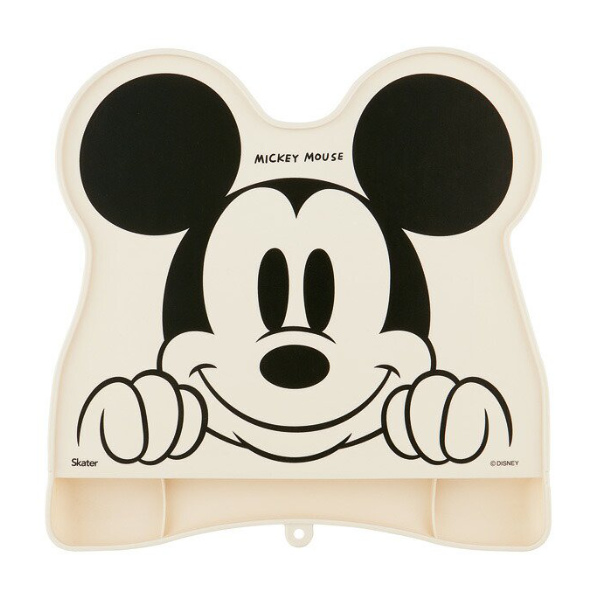 Dショッピング ランチョンマット シリコン お食事マット ミッキーマウス キャラクター 洗える マット 食事 食べこぼしキャッチ 滑らない ミッキー ディズニー 水洗い コンパクト 食事マット プレイスマット ベビー 赤ちゃん カテゴリ 食事マットの販売できる
