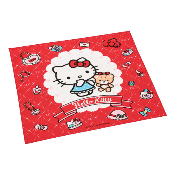 Dショッピング ランチクロス ナフキン ハローキティ おしゃれガール 子供 キャラクター ランチョンマット キッズ 弁当包み 三角巾 ランチグッズ 給食ナフキン マット お弁当箱 弁当 弁当箱 包み 入れ 子供用 給食 幼稚園 保育園 サンリオ カテゴリ 弁当箱の販売