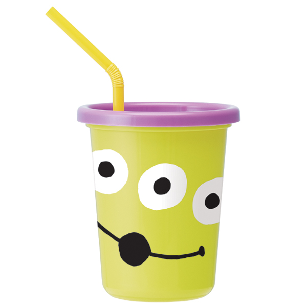 Dショッピング ストロー付きタンブラー トイ ストーリー エイリアン フェイス 3個セット 3ml コップ タンブラー ストロー付き 子供用食器 キャラクター セット プラスチック フタ付き 蓋 カテゴリ ベビーカップ マグセットの販売できる商品 リビングート