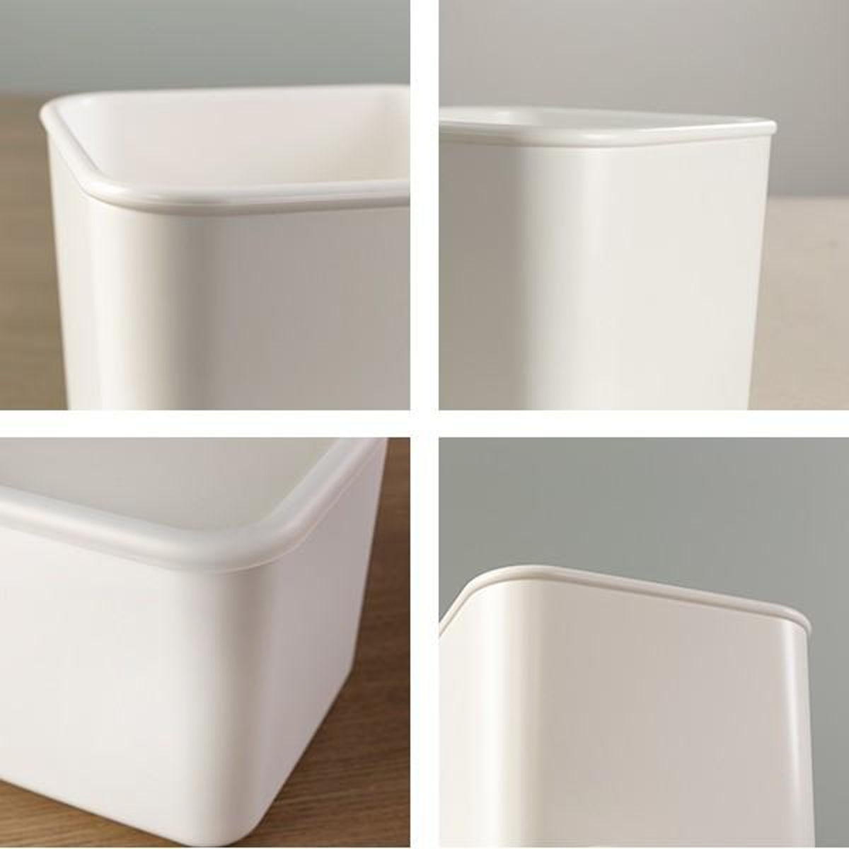 保存容器 1L 猫柄 レクタングル PFF NECO スクエアストッカー L-1 樹脂製 ( 保存 容器 フードストッカー キャニスター 電子レンジ対応 冷凍庫対応 食洗器対応 ストッカー スタッキング 白 おしゃれ ネコ ねこ 猫 )