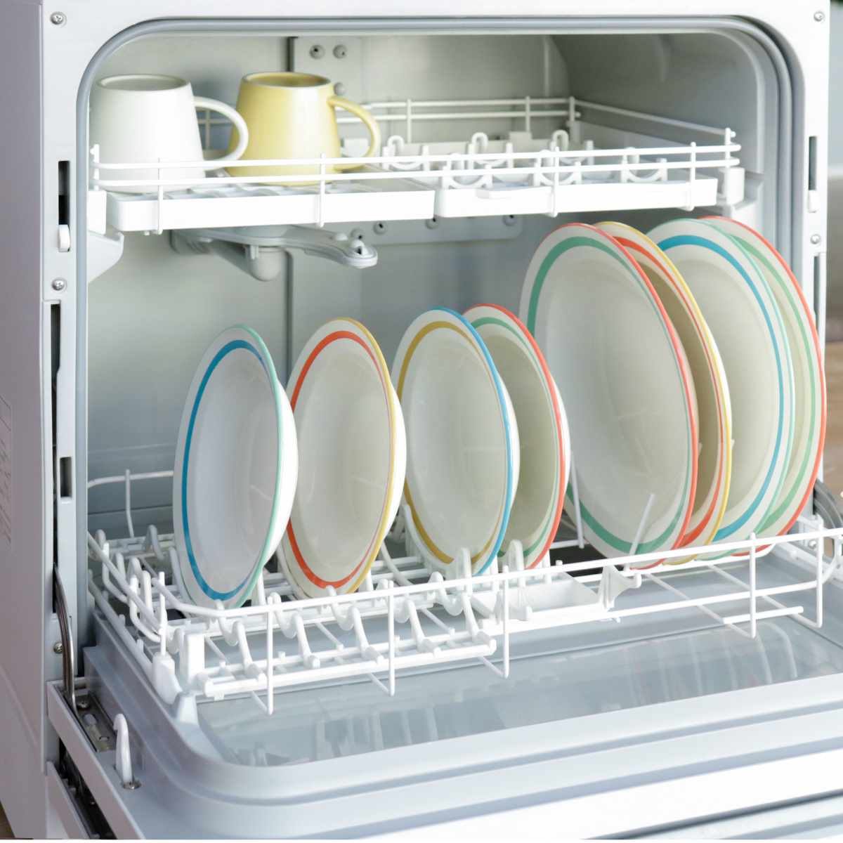 プレート 24cm Linea ( 食洗機対応 電子レンジ対応 皿 お皿 大皿 平皿 軽い 割れにくい ワンプレート モーニングプレート 盛り皿 メイン料理 おしゃれ ) 【グリーン】 グリーン