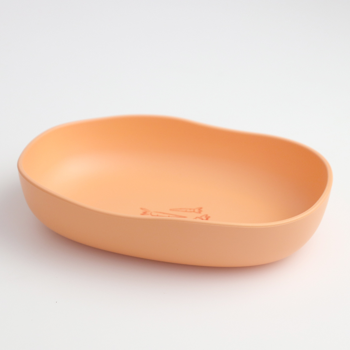 プレート フタ付き 16cm Mogugu どーぶつ プラスチック ( 食洗機対応 電子レンジ対応 子ども用食器 皿 お皿 中皿 アニマル 動物 キッズプレート 子ども 子供用 ふた付き 軽い 割れにくい ネコ ウサギ ライオン おしゃれ ) 【ネコ】 ネコ