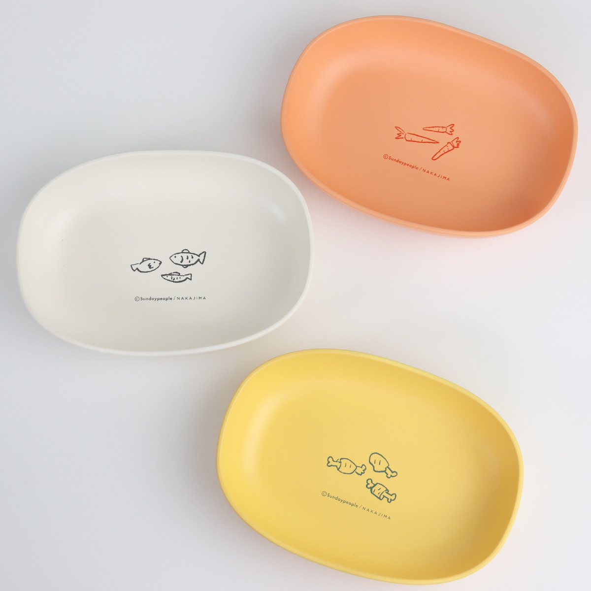 プレート フタ付き 16cm Mogugu どーぶつ プラスチック ( 食洗機対応 電子レンジ対応 子ども用食器 皿 お皿 中皿 アニマル 動物 キッズプレート 子ども 子供用 ふた付き 軽い 割れにくい ネコ ウサギ ライオン おしゃれ ) 【ネコ】 ネコ